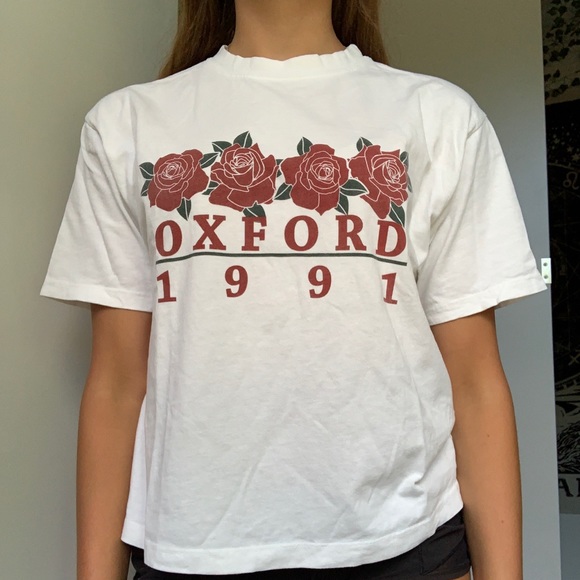 Brandy Melville Oxford T Shirt - Picture 4 of 4